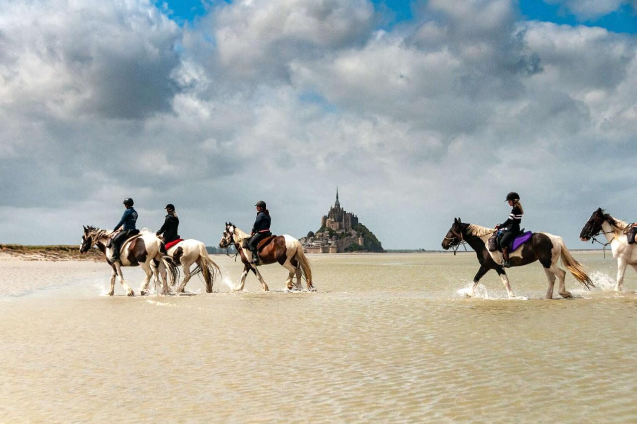 Gite Lucian Mont-Saint-Michel Moidrey المظهر الخارجي الصورة